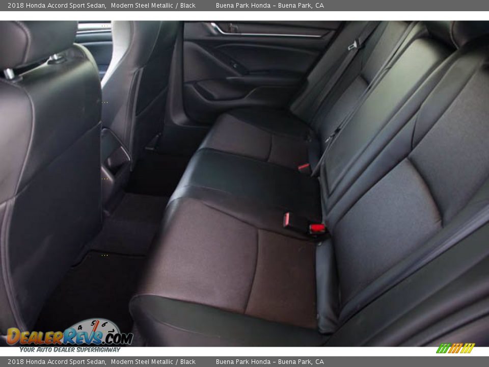 2018 Honda Accord Sport Sedan Modern Steel Metallic / Black Photo #4