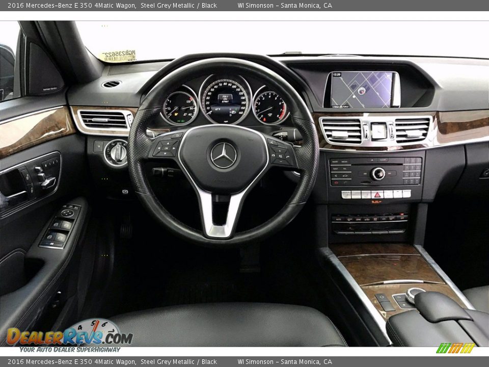 Dashboard of 2016 Mercedes-Benz E 350 4Matic Wagon Photo #4