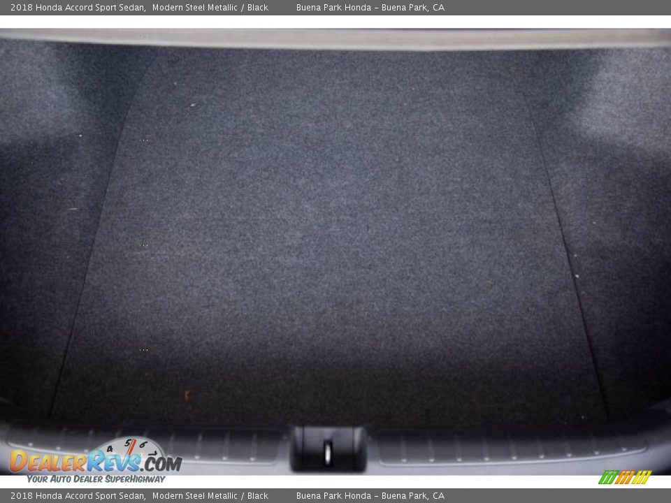 2018 Honda Accord Sport Sedan Modern Steel Metallic / Black Photo #18