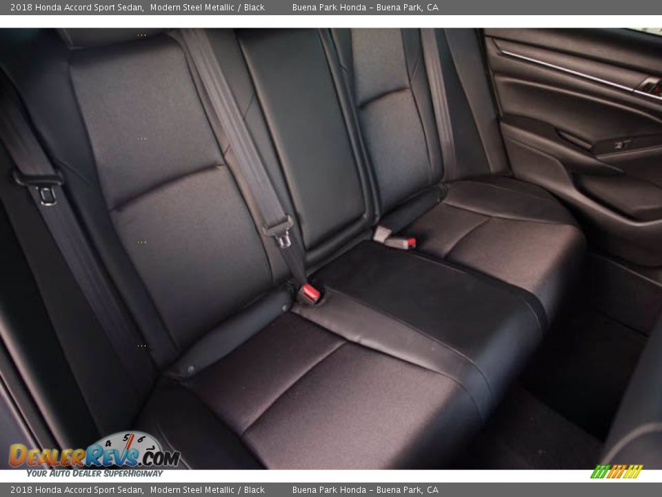 2018 Honda Accord Sport Sedan Modern Steel Metallic / Black Photo #20