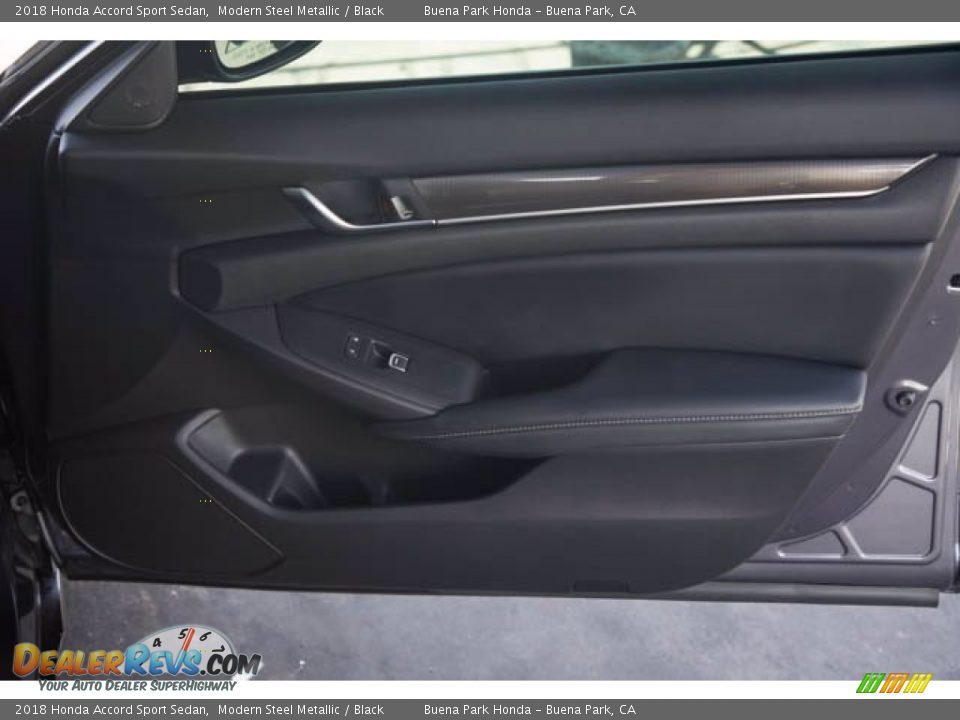 2018 Honda Accord Sport Sedan Modern Steel Metallic / Black Photo #30