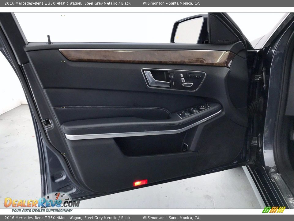 2016 Mercedes-Benz E 350 4Matic Wagon Steel Grey Metallic / Black Photo #26