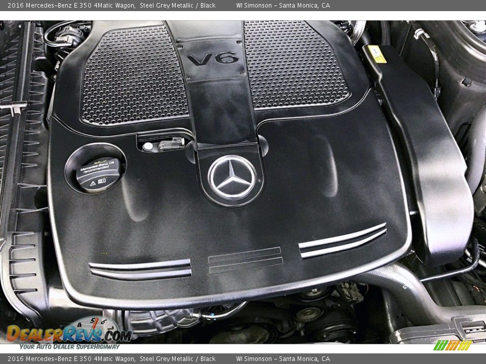 2016 Mercedes-Benz E 350 4Matic Wagon Steel Grey Metallic / Black Photo #32