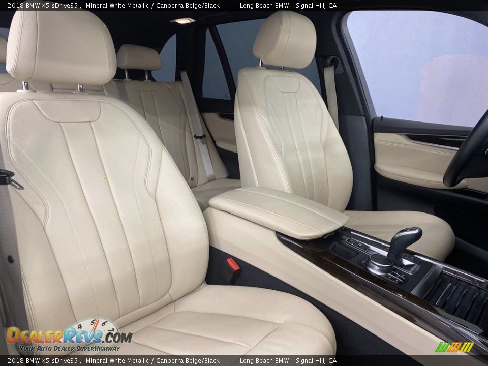 2018 BMW X5 sDrive35i Mineral White Metallic / Canberra Beige/Black Photo #34