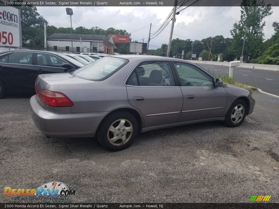 2000 Honda Accord EX Sedan Signet Silver Metallic / Quartz Photo #3