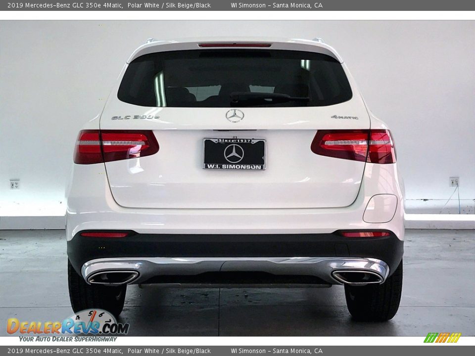 2019 Mercedes-Benz GLC 350e 4Matic Polar White / Silk Beige/Black Photo #3