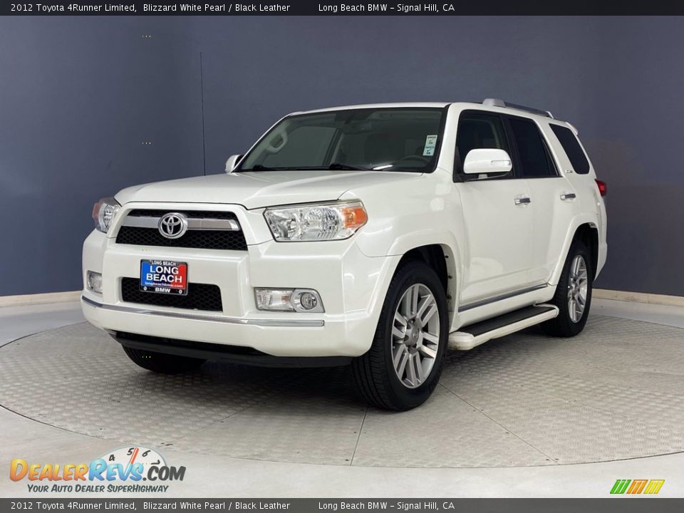 2012 Toyota 4Runner Limited Blizzard White Pearl / Black Leather Photo #3