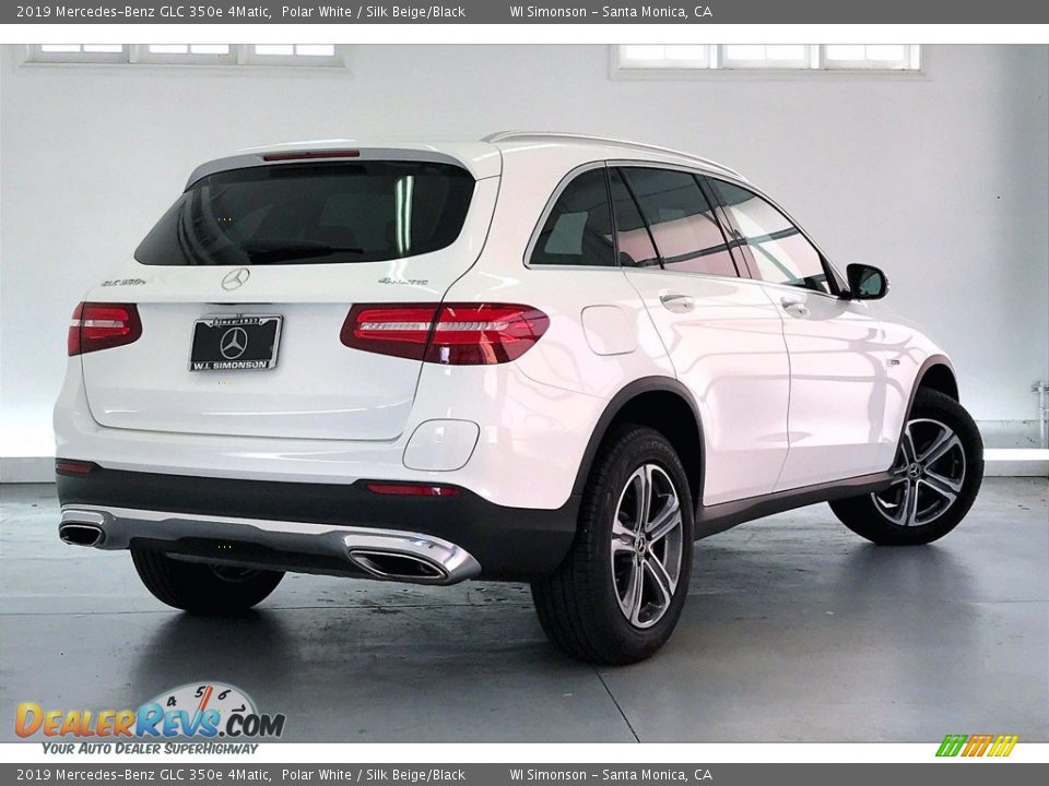 2019 Mercedes-Benz GLC 350e 4Matic Polar White / Silk Beige/Black Photo #13