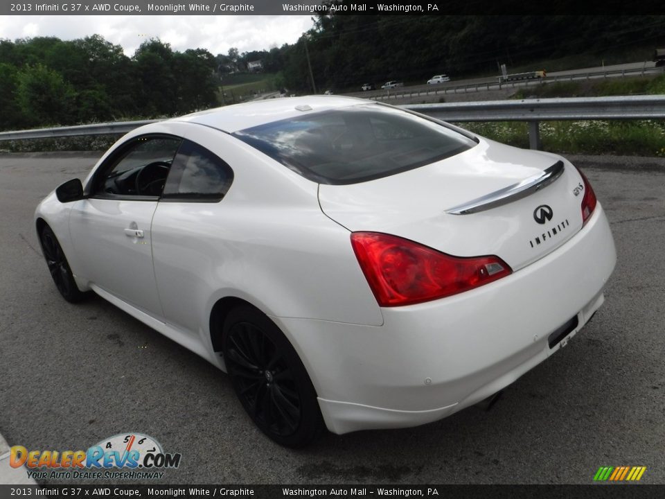 2013 Infiniti G 37 x AWD Coupe Moonlight White / Graphite Photo #15