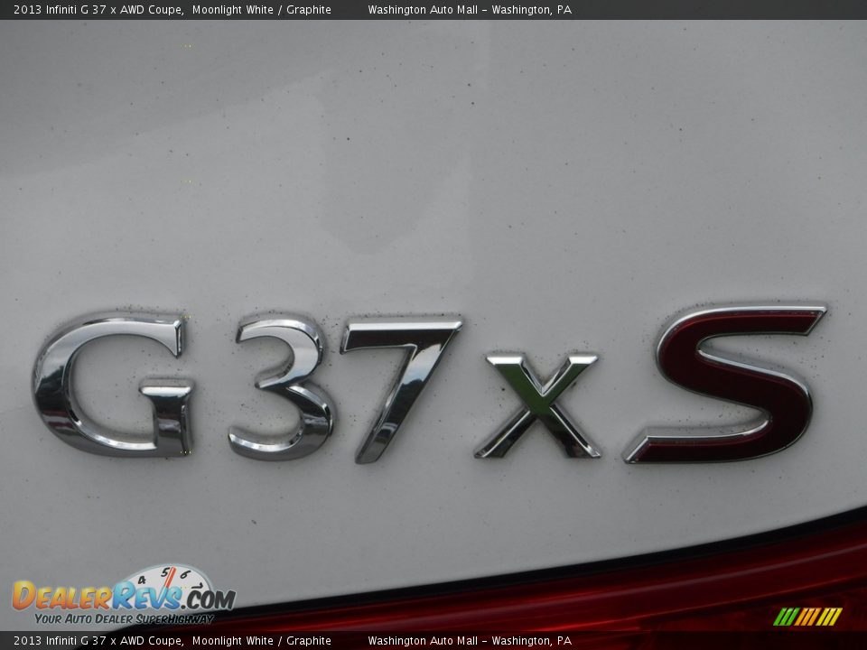 2013 Infiniti G 37 x AWD Coupe Moonlight White / Graphite Photo #18
