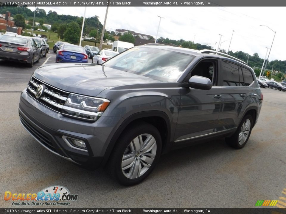 2019 Volkswagen Atlas SEL 4Motion Platinum Gray Metallic / Titan Black Photo #6