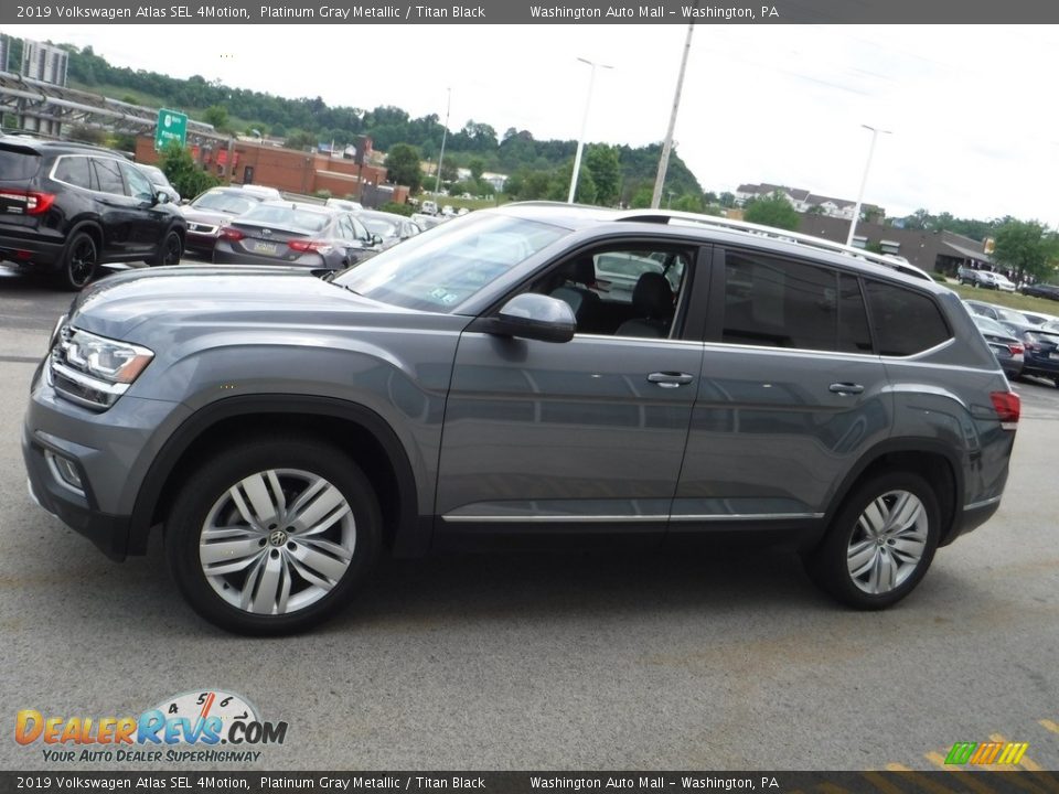 2019 Volkswagen Atlas SEL 4Motion Platinum Gray Metallic / Titan Black Photo #7