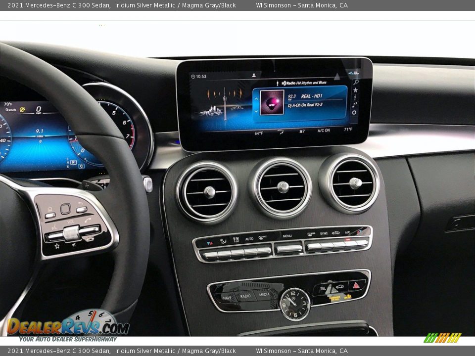 Controls of 2021 Mercedes-Benz C 300 Sedan Photo #7