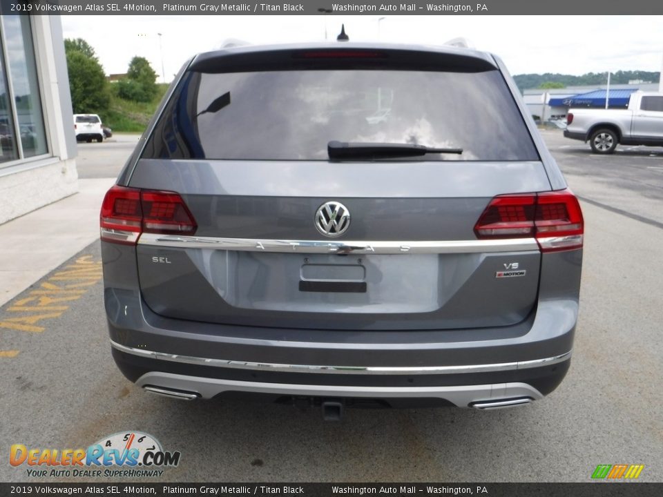 2019 Volkswagen Atlas SEL 4Motion Platinum Gray Metallic / Titan Black Photo #8