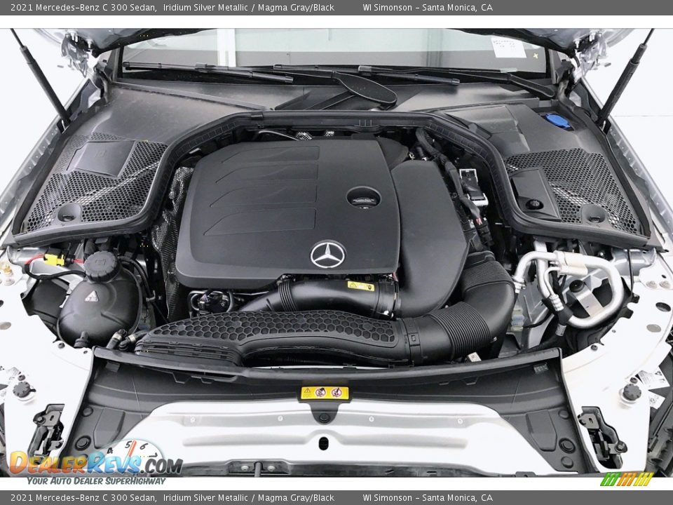 2021 Mercedes-Benz C 300 Sedan 2.0 Liter Turbocharged DOHC 16-Valve VVT 4 Cylinder Engine Photo #9