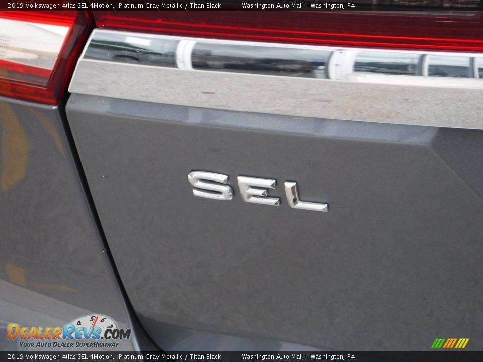 2019 Volkswagen Atlas SEL 4Motion Platinum Gray Metallic / Titan Black Photo #12