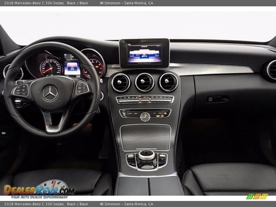 2018 Mercedes-Benz C 300 Sedan Black / Black Photo #18