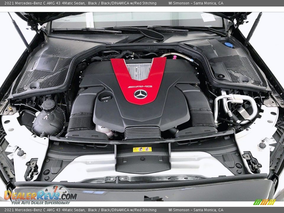 2021 Mercedes-Benz C AMG 43 4Matic Sedan 3.0 Liter AMG biturbo DOHC 24-Valve VVT V6 Engine Photo #9