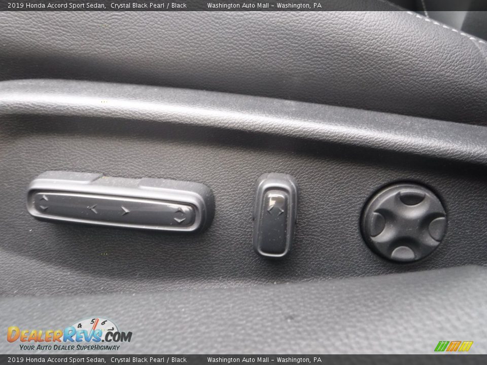 2019 Honda Accord Sport Sedan Crystal Black Pearl / Black Photo #15