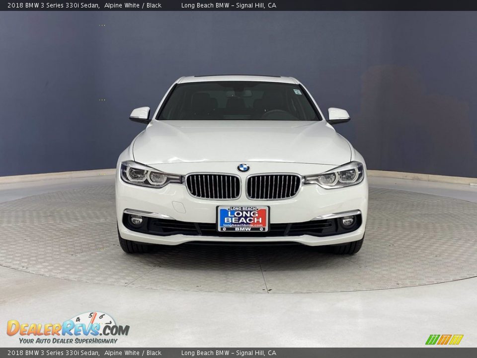 2018 BMW 3 Series 330i Sedan Alpine White / Black Photo #2