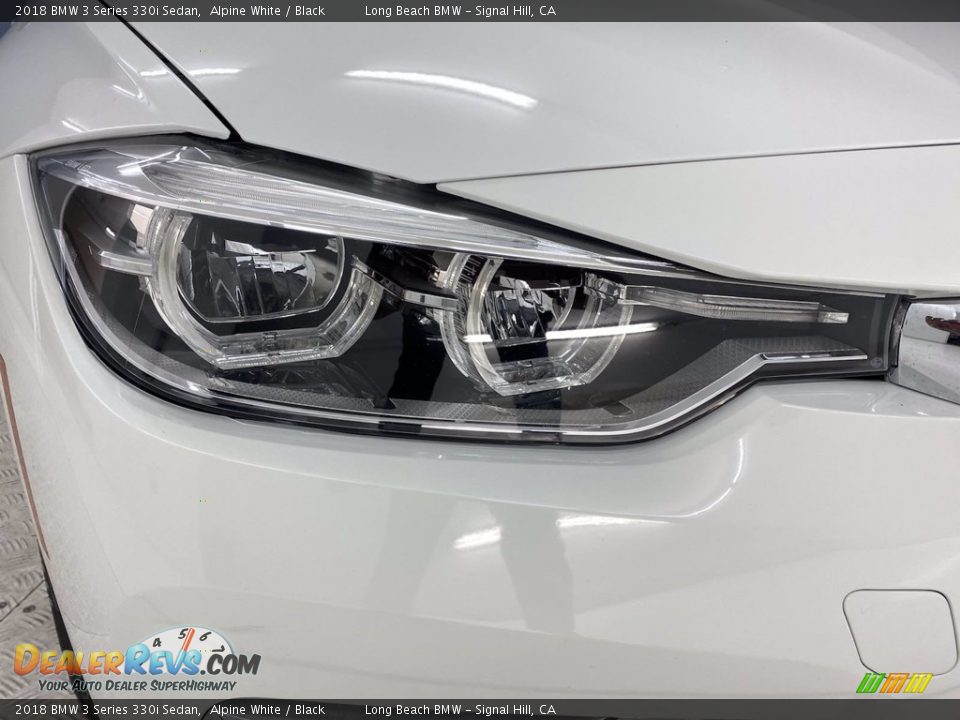 2018 BMW 3 Series 330i Sedan Alpine White / Black Photo #7