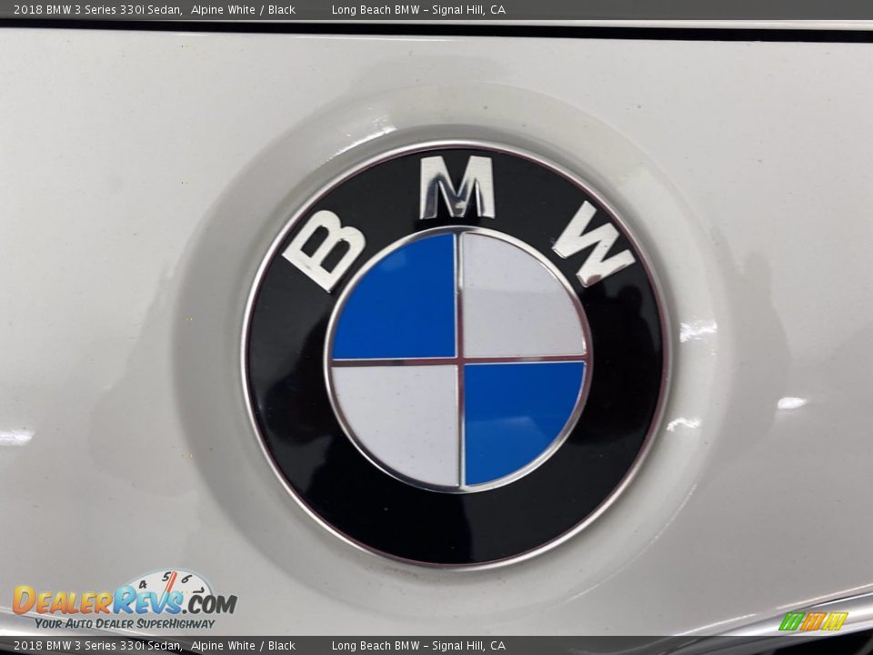 2018 BMW 3 Series 330i Sedan Alpine White / Black Photo #8