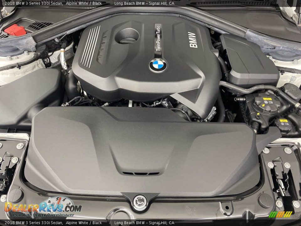 2018 BMW 3 Series 330i Sedan Alpine White / Black Photo #12