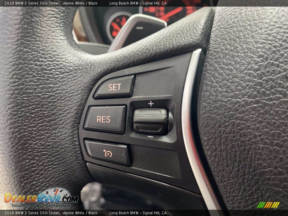 2018 BMW 3 Series 330i Sedan Alpine White / Black Photo #19