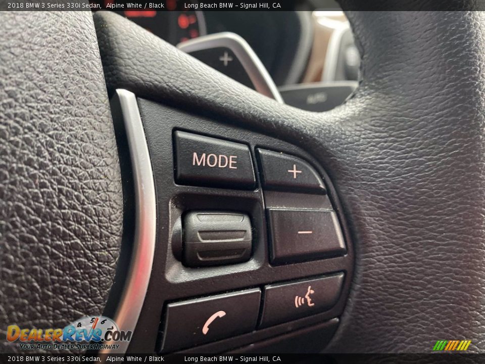 2018 BMW 3 Series 330i Sedan Alpine White / Black Photo #20