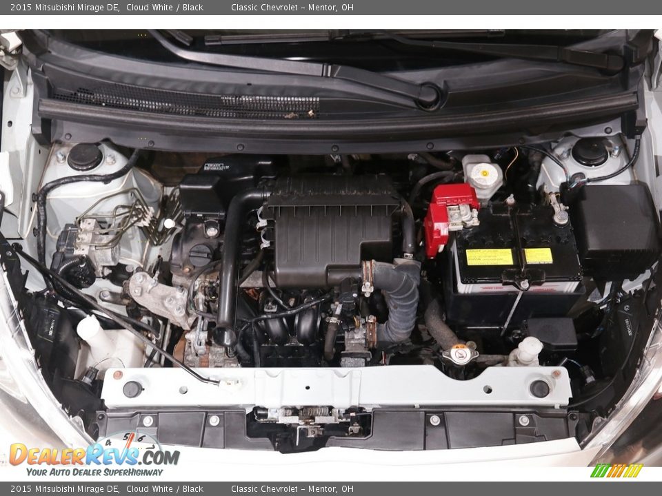2015 Mitsubishi Mirage DE 1.2 Liter DOHC 12-Valve MIVEC 3 Cylinder Engine Photo #15