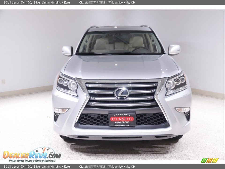 2018 Lexus GX 460 Silver Lining Metallic / Ecru Photo #2