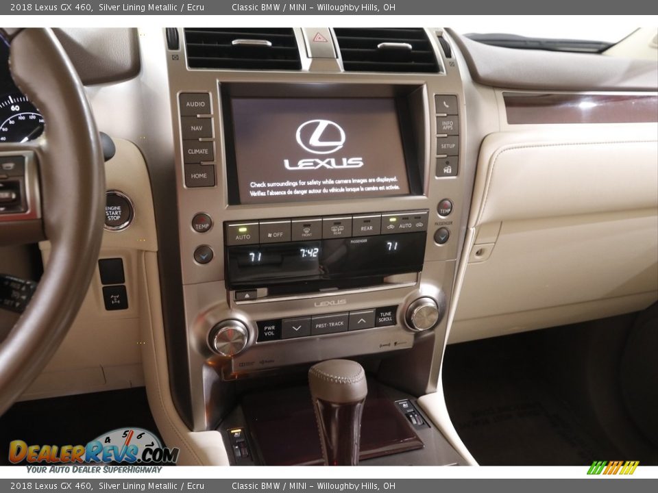 2018 Lexus GX 460 Silver Lining Metallic / Ecru Photo #9