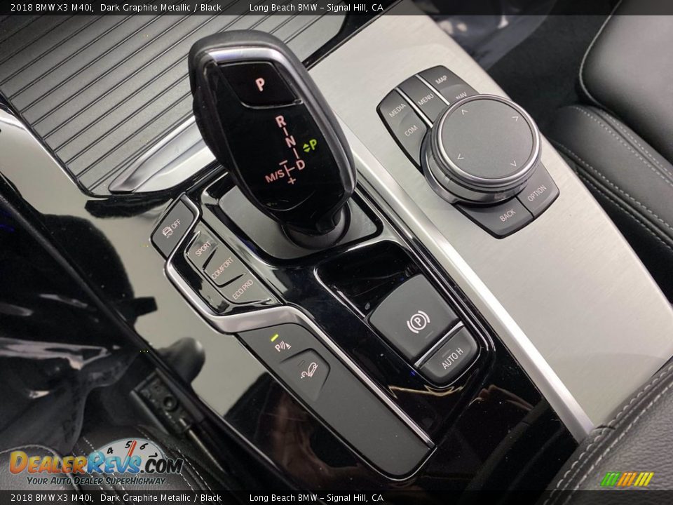 2018 BMW X3 M40i Dark Graphite Metallic / Black Photo #28