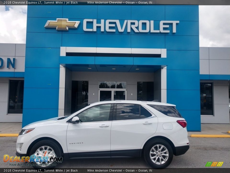 2018 Chevrolet Equinox LT Summit White / Jet Black Photo #1