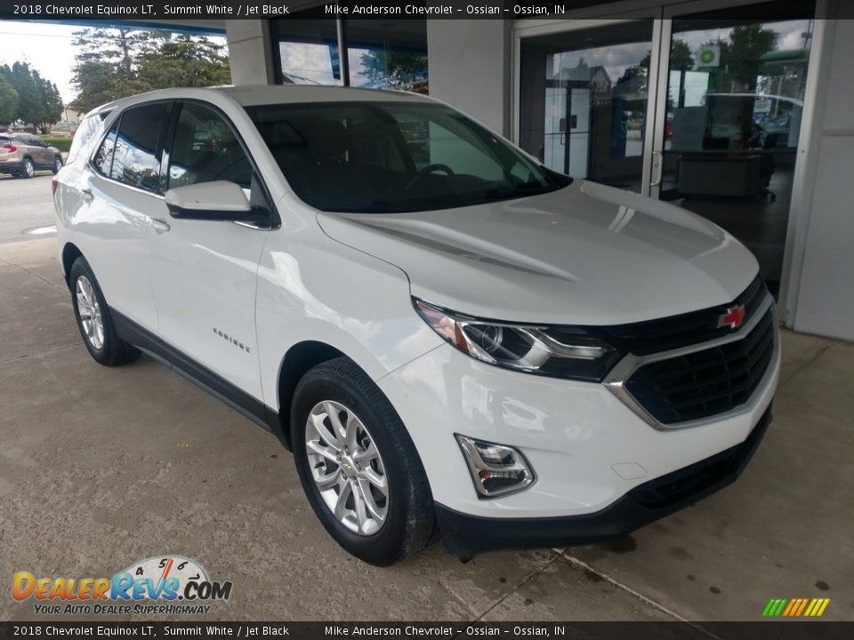 2018 Chevrolet Equinox LT Summit White / Jet Black Photo #2