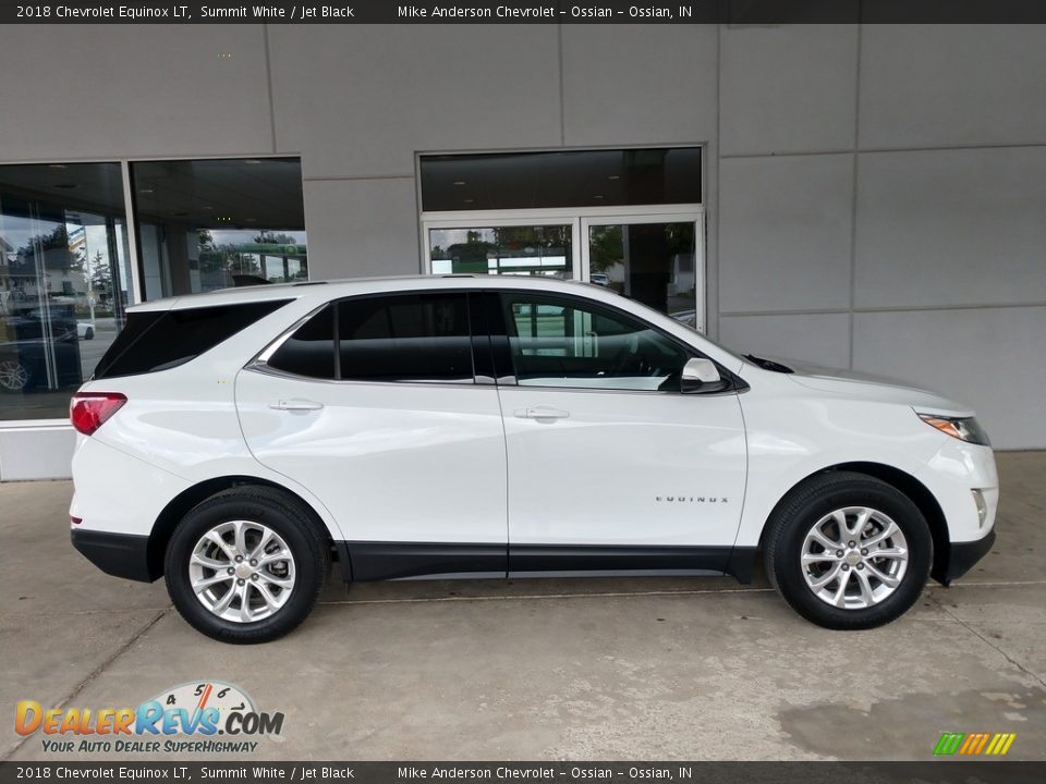 2018 Chevrolet Equinox LT Summit White / Jet Black Photo #3