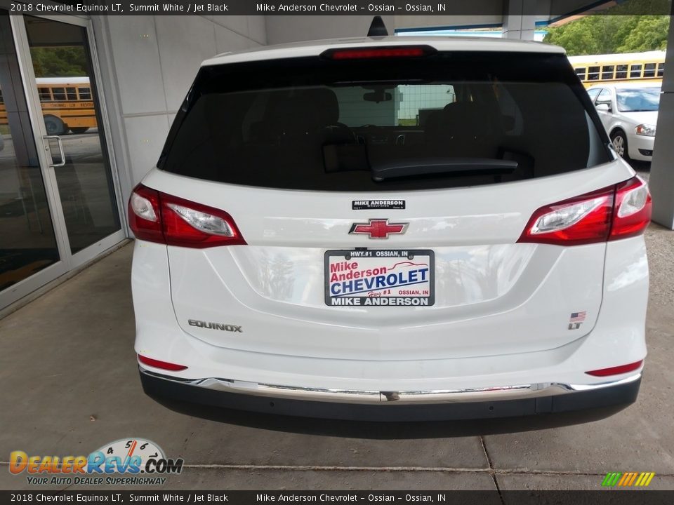 2018 Chevrolet Equinox LT Summit White / Jet Black Photo #5