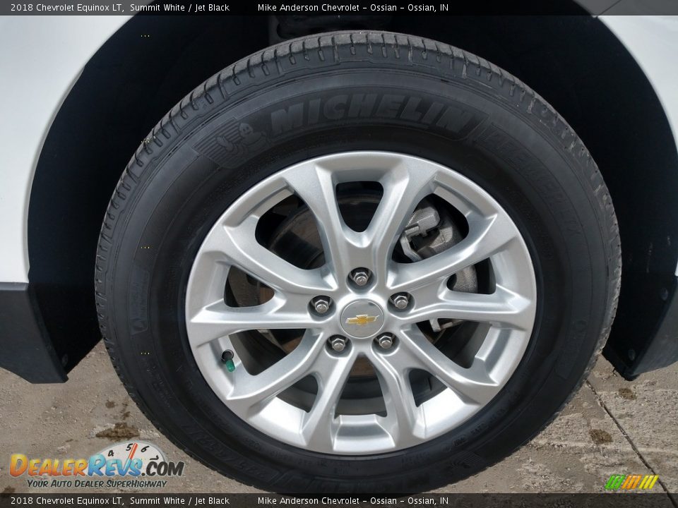 2018 Chevrolet Equinox LT Summit White / Jet Black Photo #13