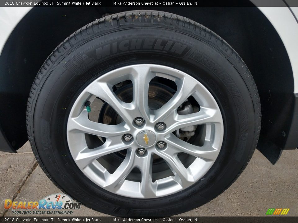 2018 Chevrolet Equinox LT Summit White / Jet Black Photo #14