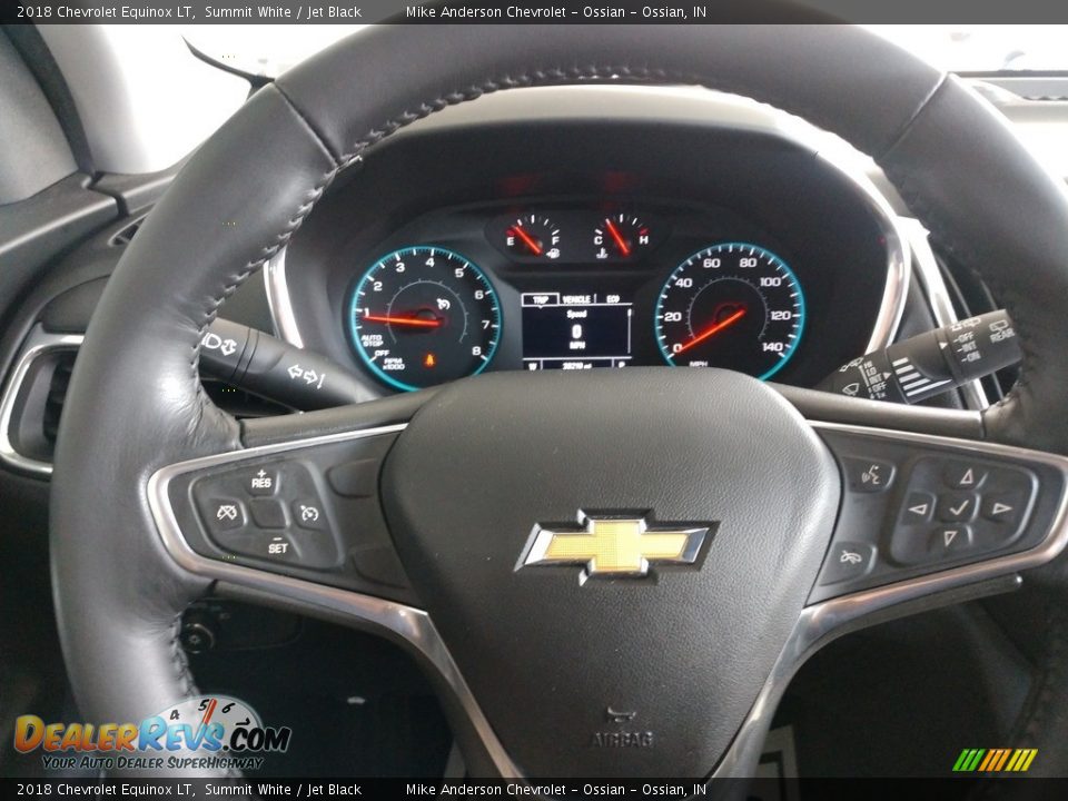 2018 Chevrolet Equinox LT Summit White / Jet Black Photo #23