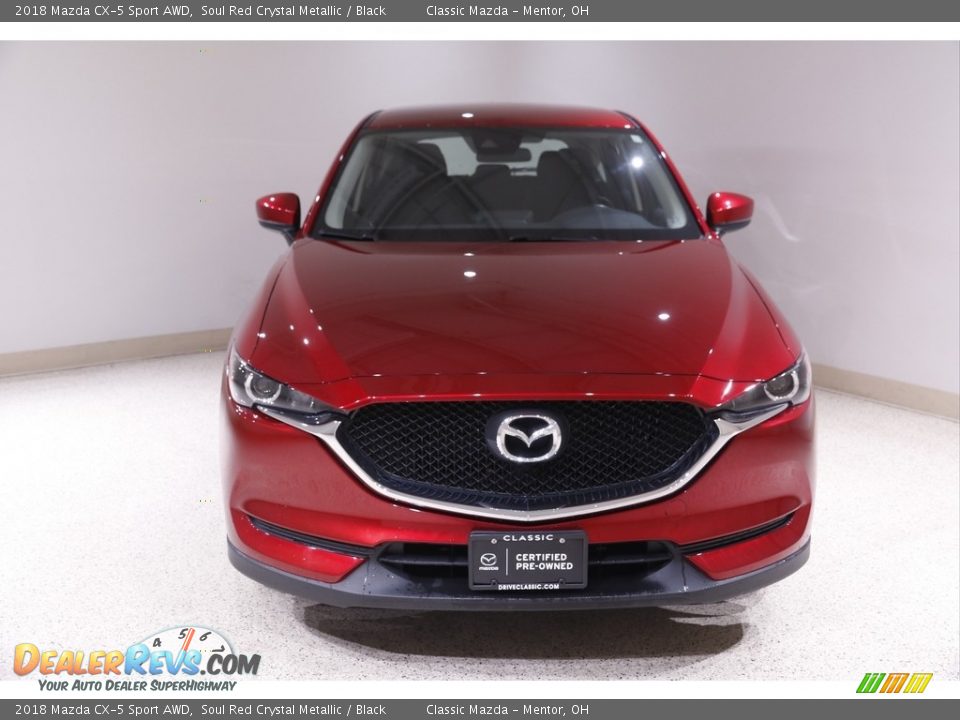 2018 Mazda CX-5 Sport AWD Soul Red Crystal Metallic / Black Photo #2