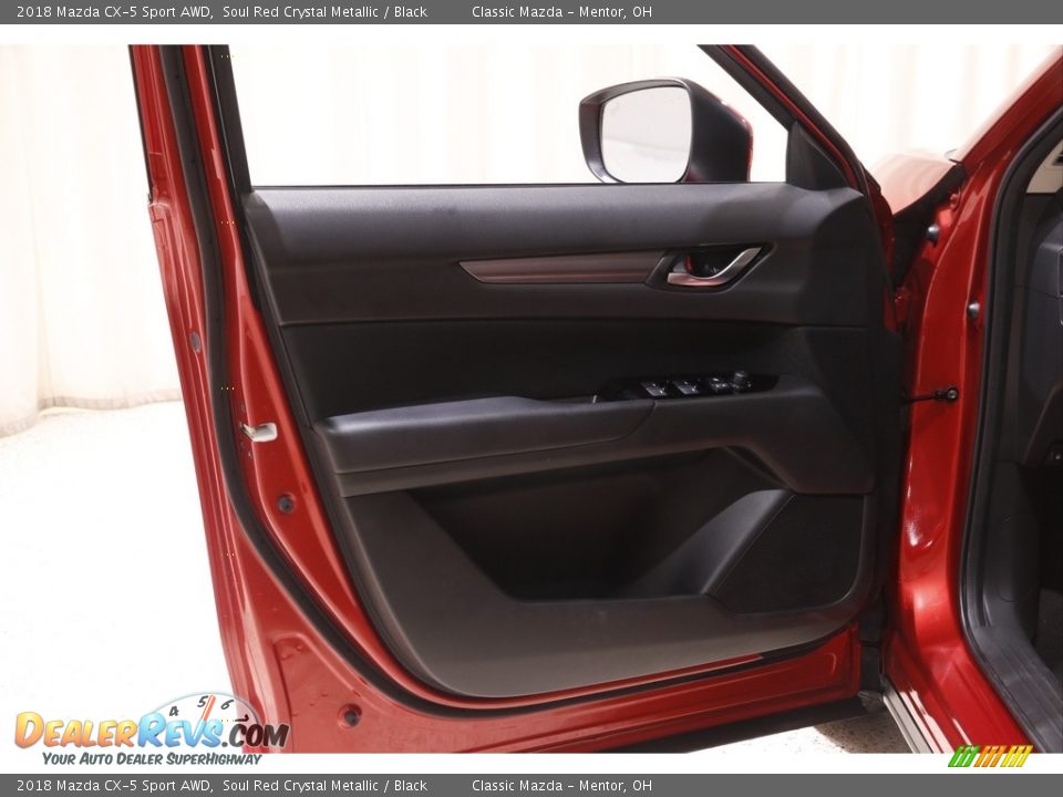 2018 Mazda CX-5 Sport AWD Soul Red Crystal Metallic / Black Photo #4