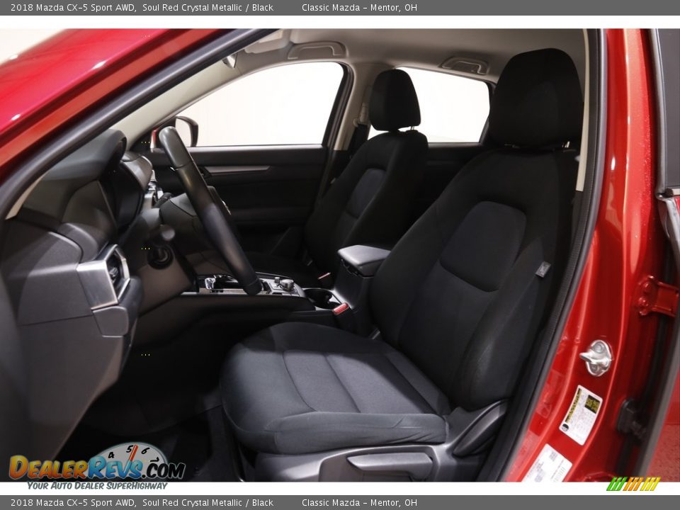 2018 Mazda CX-5 Sport AWD Soul Red Crystal Metallic / Black Photo #5