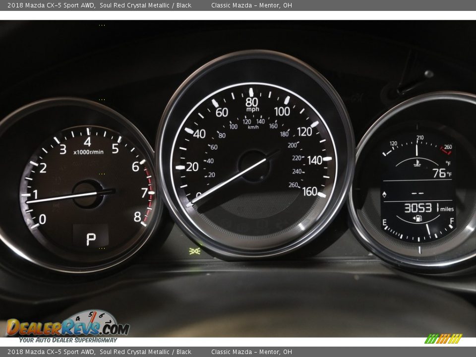 2018 Mazda CX-5 Sport AWD Soul Red Crystal Metallic / Black Photo #8