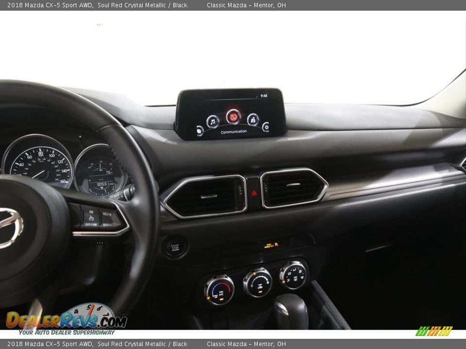 2018 Mazda CX-5 Sport AWD Soul Red Crystal Metallic / Black Photo #9