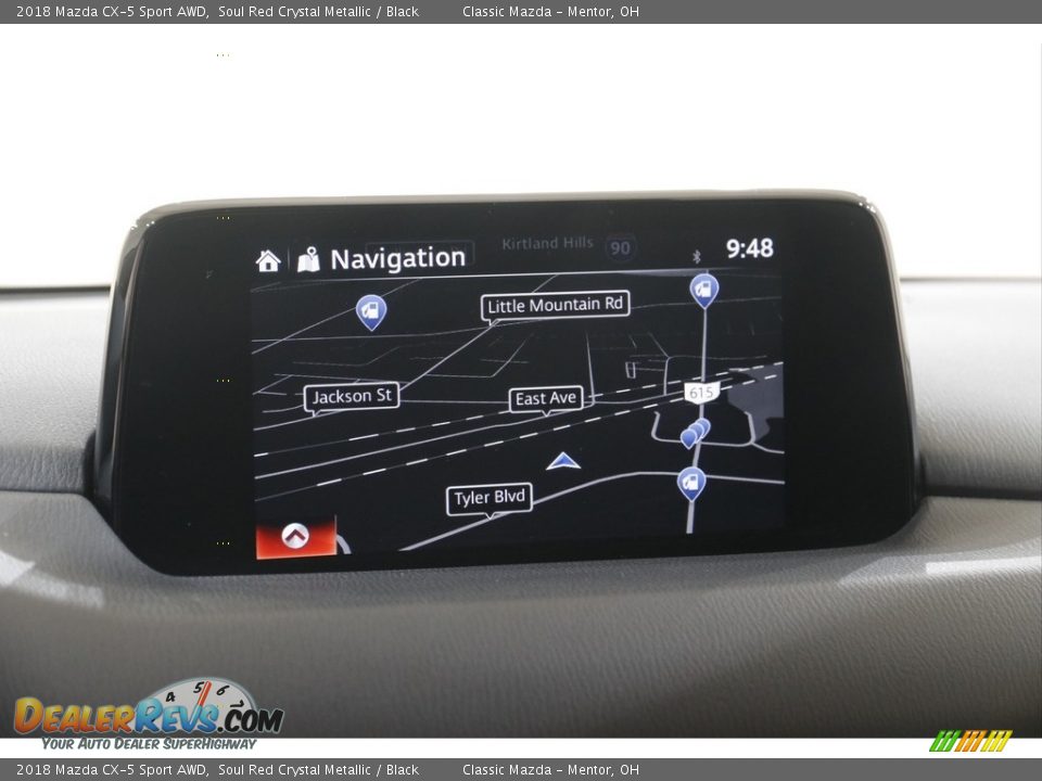 2018 Mazda CX-5 Sport AWD Soul Red Crystal Metallic / Black Photo #10