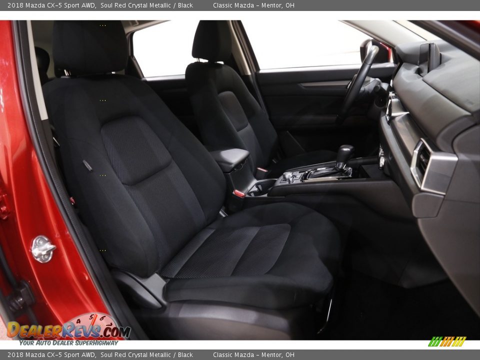2018 Mazda CX-5 Sport AWD Soul Red Crystal Metallic / Black Photo #14
