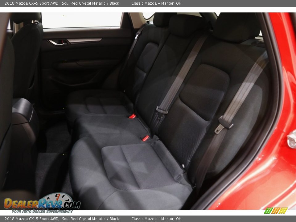 2018 Mazda CX-5 Sport AWD Soul Red Crystal Metallic / Black Photo #16