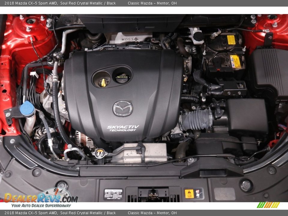 2018 Mazda CX-5 Sport AWD Soul Red Crystal Metallic / Black Photo #18