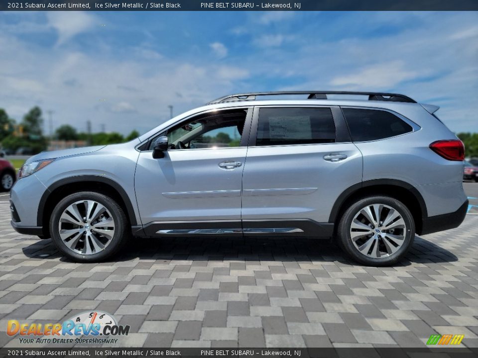 Ice Silver Metallic 2021 Subaru Ascent Limited Photo #4